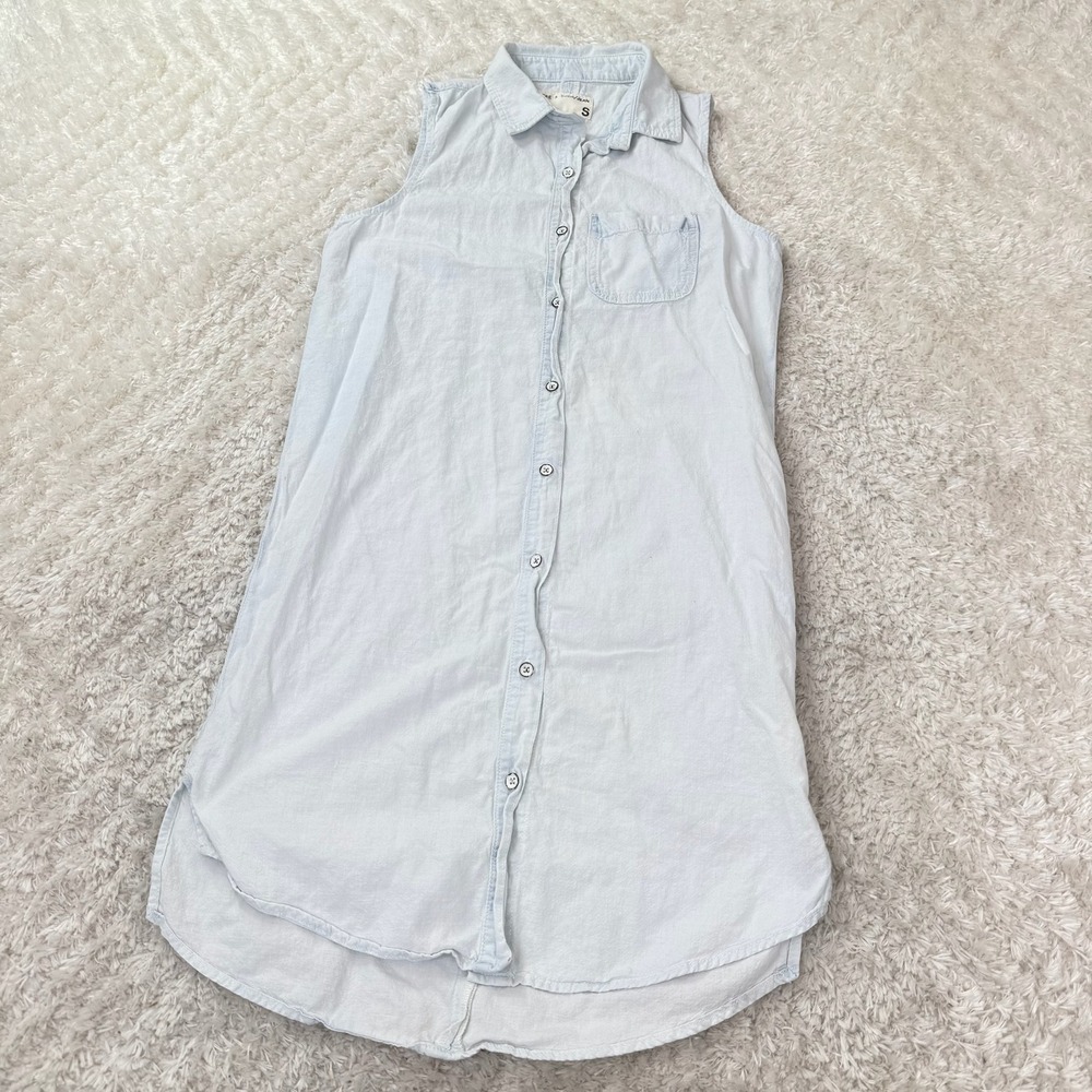Rag & Bone Dress Women's Small Sleeveless Denim Casual Preppy Capsule Boho